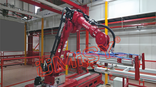 Wir setzen weiterhin robotische Lösungen in Kataforese- (KTL) Anlagen um…