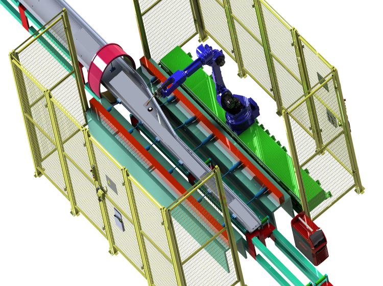 Schweißroboter-System