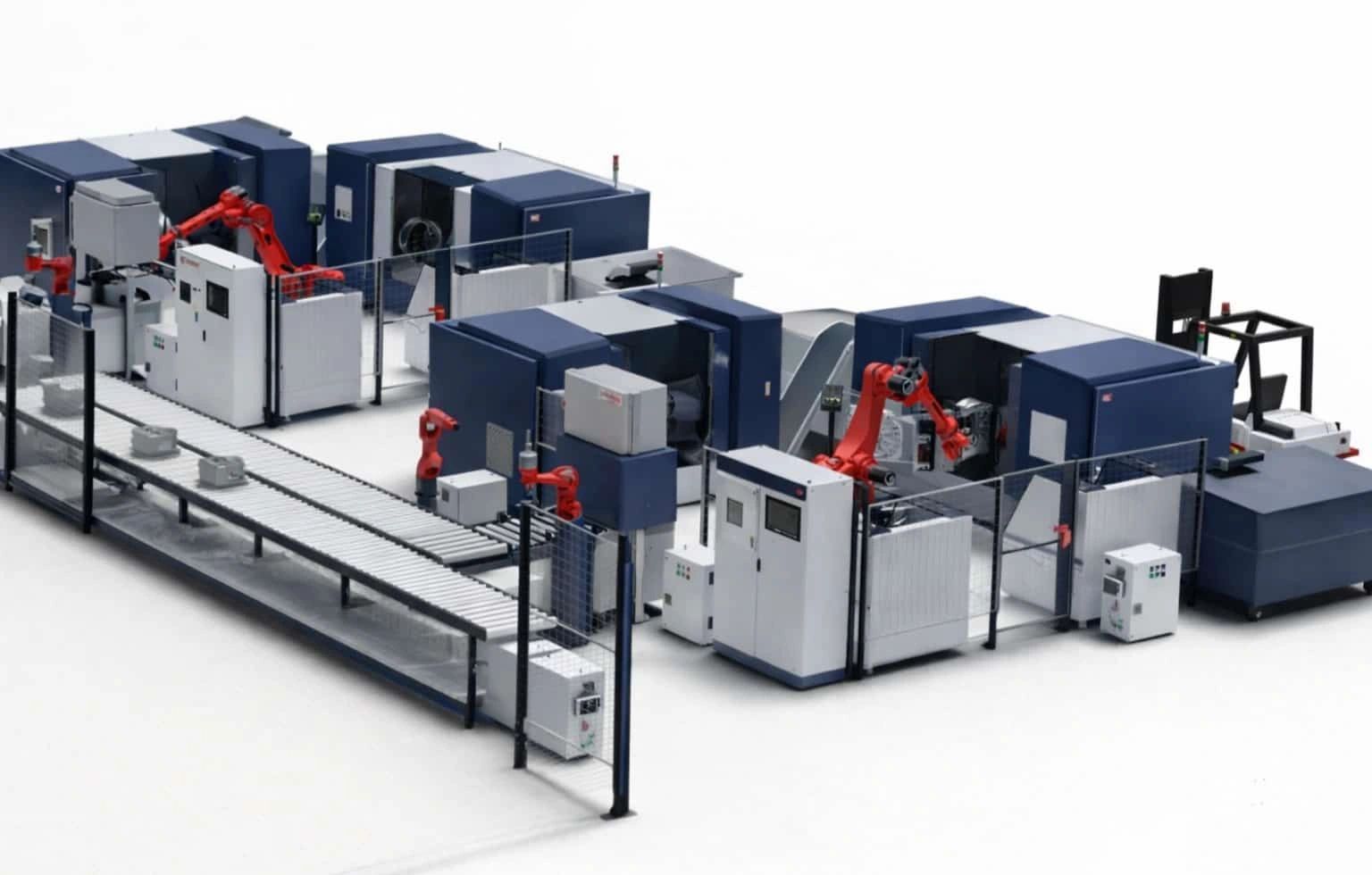 Robotische CNC-Beschickung